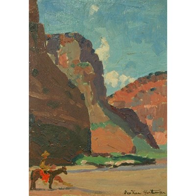 Lot 59A - Bertram Hartman American, 1882-1960 Canyon de...
