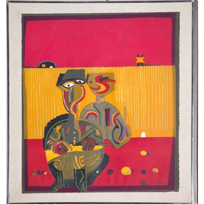 Lot 93 - Jose Ortega [FIGURES] Two color lithographs,...