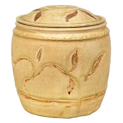 Lot 56 - Vietnamese Glazed Pottery Storage Jar...