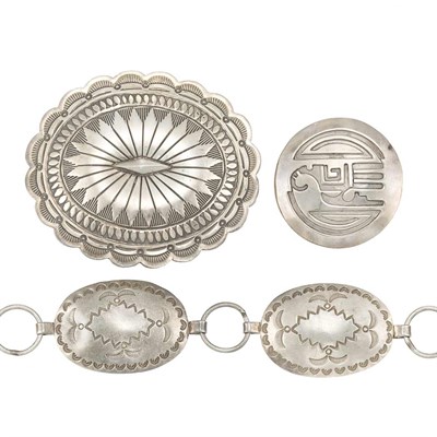 Lot 197 - Group of Silver Jewelry