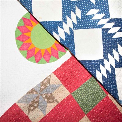 Lot 124 - Group of Three Quilts