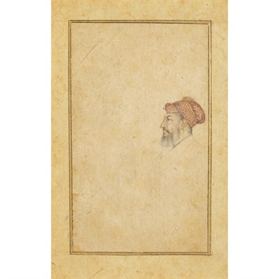 Lot 42 - Indian School 19th Century Portrait of a male...