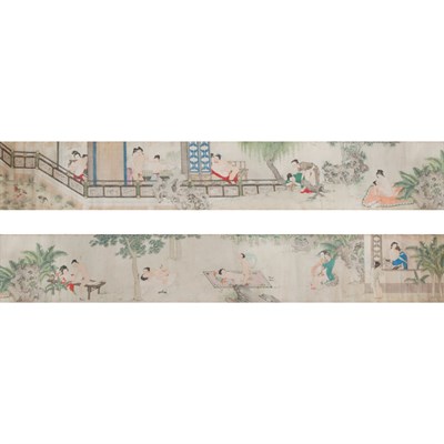 Lot 553 - Chinese School 19th Century Unmounted...