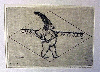 Lot 203 - Arthur Paunzen ZEHN EX LIBRIS Portfolio of ten...