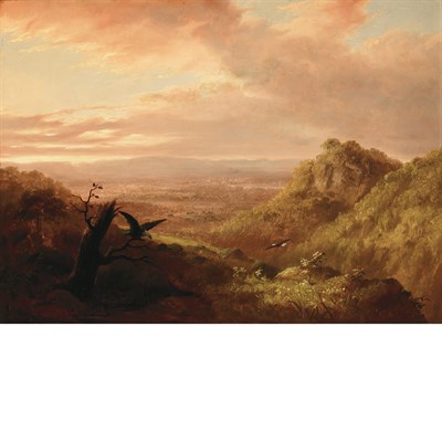 Lot 124 - Attributed to Robert Walter Weir View from...