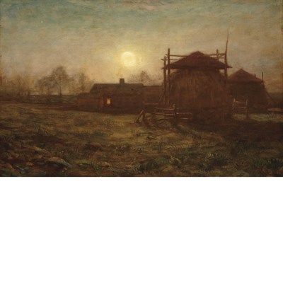 Lot 135 - Dwight W. Tryon American, 1849-1925 Moonlight...