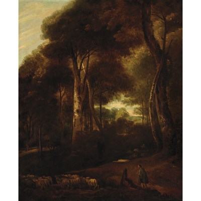 Lot 141 - Attributed to Benjamin West Crossing the...
