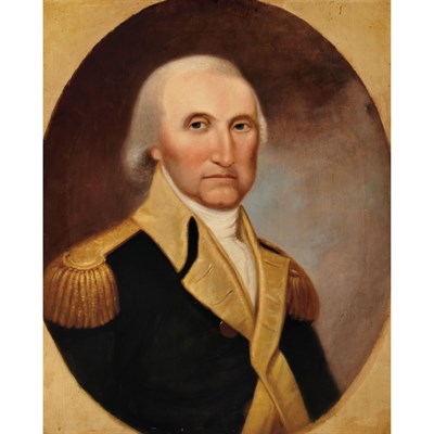 Lot 109 - American School 19th Century George Washington...