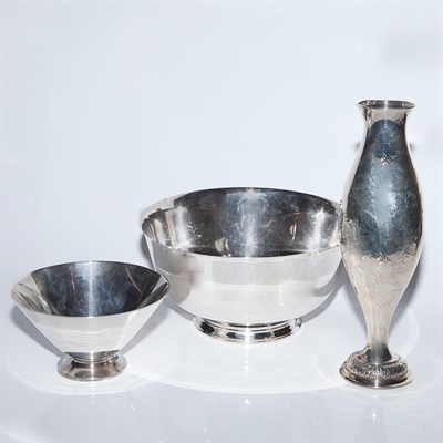 Lot 296 - Two Tiffany & Co. Sterling Silver Bowls;...