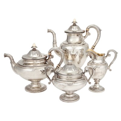 Lot 170 - Gorham Sterling Silver Coffee and Tea Service...