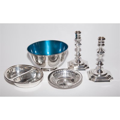 Lot 310A - Group of Silver Plated Table Articles...