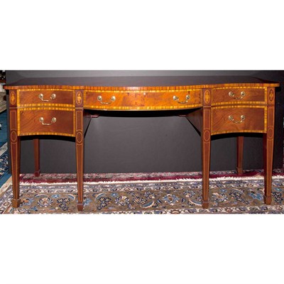 Lot 326A - George III Style Mahogany Sideboard Height 36...