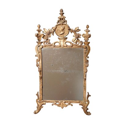 Lot 548 - Italian Neoclassical Gilt-Wood Mirror 19th...