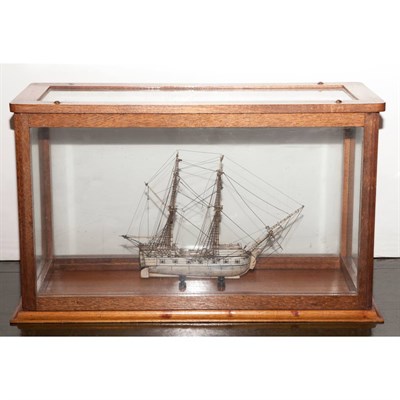 Lot 259 - French Bone/Ivory Prisoner of War Ship Late...