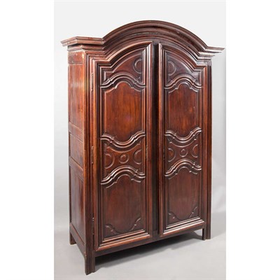 Lot 197 - French Provincial Walnut Armoire 18th Century...