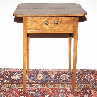 Lot 214 - Federal Fruitwood Work Table 19th Century The...
