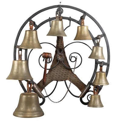 Lot 104 - Iron, Brass and Copper Replica of the...