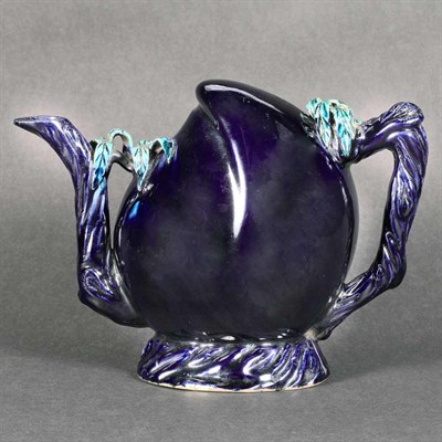Lot 313 - Chinese Aubergine Glazed Porcelain Cadogan...