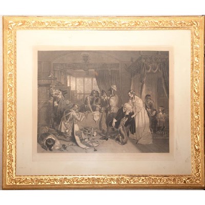 Lot 90 - After C. Landseer PILLAGE & DESTRUCTION OF...