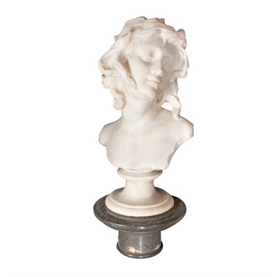 Lot 124 - Unsigned Marble Bust of an Amazon Late 19th...