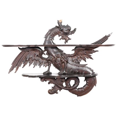 Lot 121 - Italian Renaissance Revival Carved and Dark...