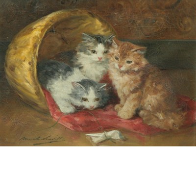 Lot 39 - Alfred Arthur Brunel de Neuville French,...