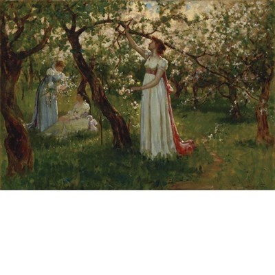 Lot 160 - Douglas Volk American, 1856-1935 Artist's...