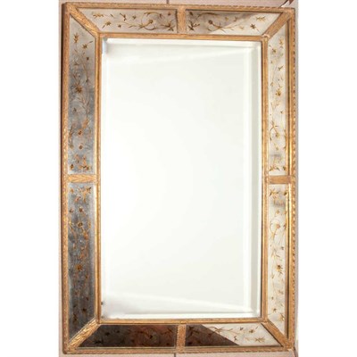 Lot 403 - Louis XVI Style Gilt-Wood Mirror Framed Mirror...