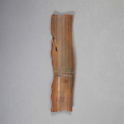 Lot 471 - Chinese Bamboo Wrist Wrest 19th Century Of...