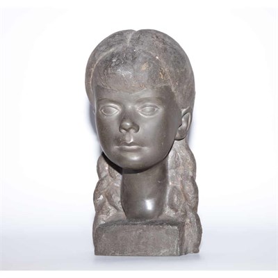 Lot 77 - Boris Lovett-Lorski American, 1894-1973 Head...