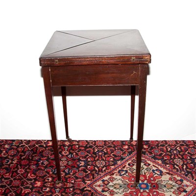 Lot 521 - Regency Style Mahogany Handkerchief Games...
