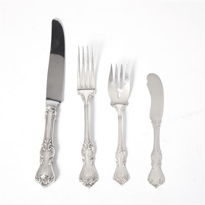 Lot 494 - Reed & Barton Sterling Silver Flatware Service...