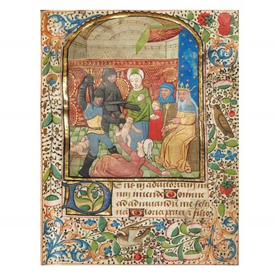 Lot 266 - [MANUSCRIPT] Book of Hours, Use of Bruges(?)....
