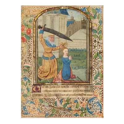 Lot 266 - [MANUSCRIPT] Book of Hours, Use of Bruges(?)....