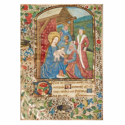 Lot 266 - [MANUSCRIPT] Book of Hours, Use of Bruges(?)....