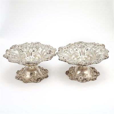 Lot 161 - Pair of Shreve, Crump & Low Co. Sterling...