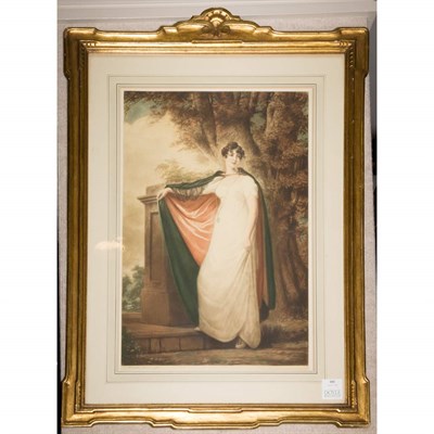 Lot 101 - Henry Macbeth Raeburn [LADY IN A LANDSCAPE]...