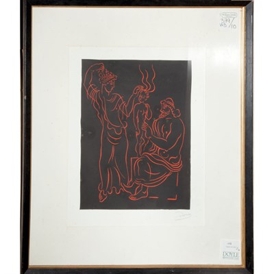 Lot 103 - Georges Braque LES FLEURS Color lithograph;...