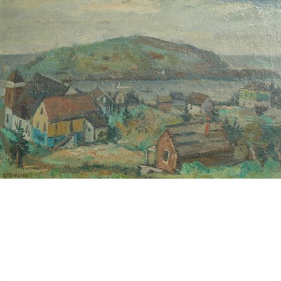 Lot 64 - Gerrit Hondius American, 1891-1970 Village...