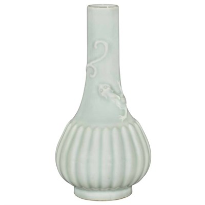 Lot 361 - Chinese Celadon Glazed Porcelain Vase 19th...