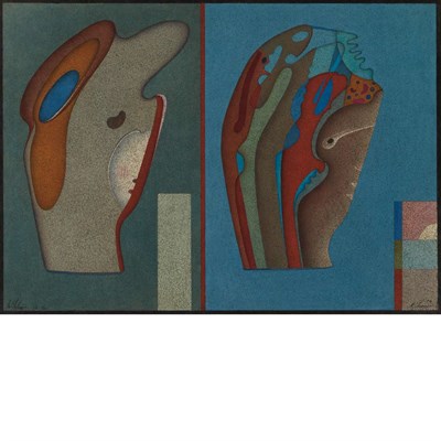 Lot 89 - Mihail Chemiakin Russian, b. 1943...