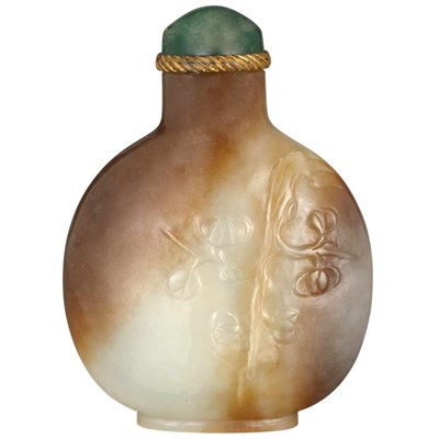 Lot 180 - Chinese Jade Snuff Bottle 19th Century The...