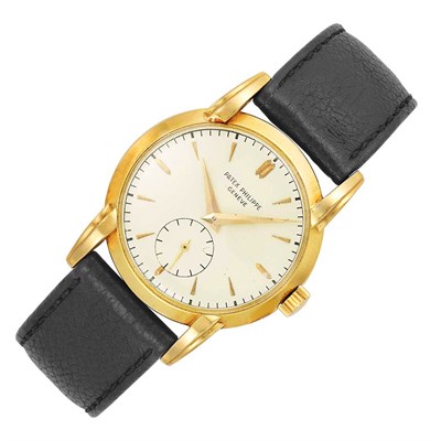 Lot 282 - Gentleman's Gold Wristwatch, Patek Philippe