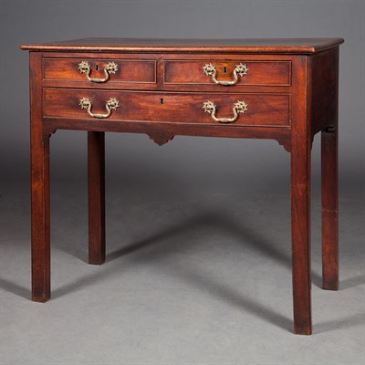 Lot 323 - George III Mahogany Dressing Table Late 18th...
