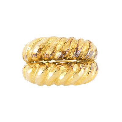 Lot 156 - Gold Bombe Ring, by David Webb