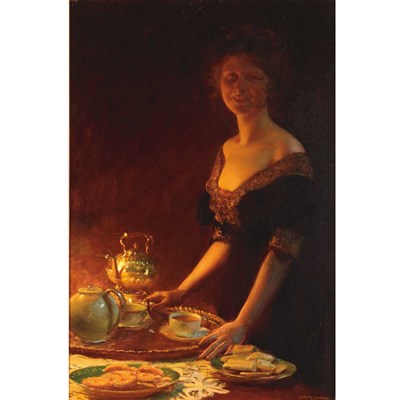 Lot 302 - Charles Courtney Curran American, 1861-1942...