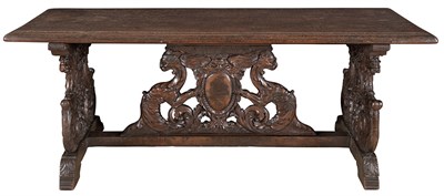 Lot 581 - Italian Renaissance Walnut Center Table 16th...