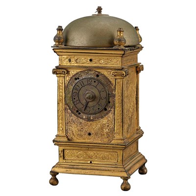 Lot 256 - Renaissance Table Clock South German/North...