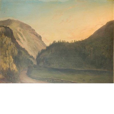 Lot 1035 - Attributed to Henry Cheever Pratt Lake in the...