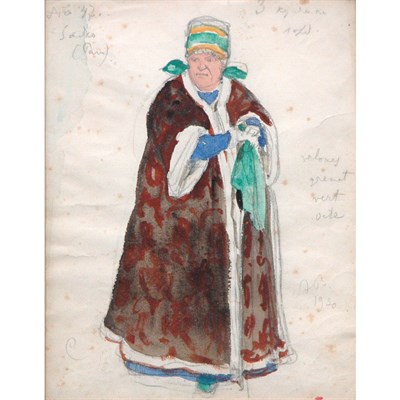 Lot 70 - Alexandre Benois Russian, 1870-1960 Male...